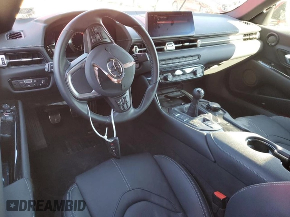 2024 Toyota Supra 3.0 with VIN WZ1DB0G02RW068233, listed as a Copart auction lot 52388195 with 3,881 mi miles and Salvage title. Bid and sale history available at DreamBid. Image 8.