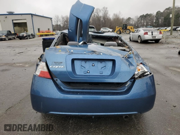 2011 Honda Civic Cpe EX with VIN 2HGFG1B89BH509826, listed as a Copart auction lot 44347195 with 124,381 mi miles and Salvage Title. Bid and sale history available at carsss.com. Image 6.