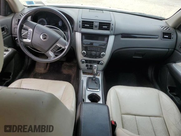 2010 Mercury Milan Premier with VIN 3MEHM0JG5AR602590, listed as a Copart auction lot 61088335 with Not provided miles and Salvage title. Bid and sale history available at DreamBid. Image 8.