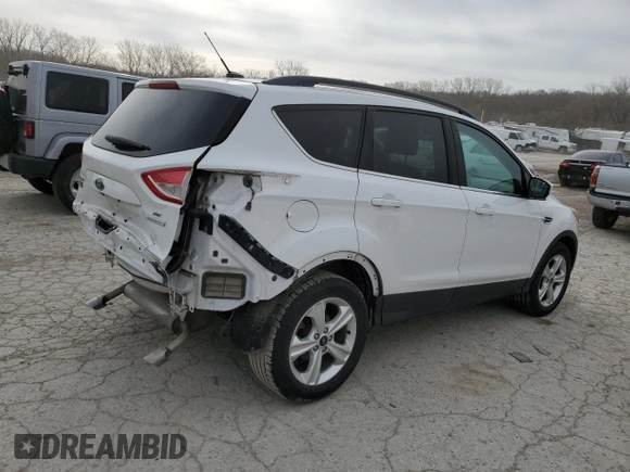 2015 Ford Escape SE with VIN 1FMCU0GX8FUC62625, listed as a Copart auction lot 49894395 with 91,424 mi miles and Salvage Title. Bid and sale history available at carsss.com. Image 3.