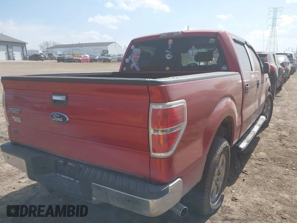 2009 Ford F-150 XL with VIN 1FTRW12879FA20514, listed as a IAAI auction lot 41801590 with 164,661 mi miles and . Bid and sale history available at DreamBid. Image 4.