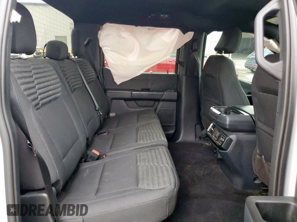 2023 Ford F-150 XL with VIN 1FTEW1CP8PKD11810, listed as a Copart auction lot 60453315 with 83,312 mi miles and Salvage title. Bid and sale history available at DreamBid. Image 10.