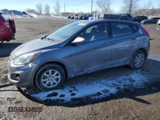 2014 Hyundai Accent GS with VIN KMHCT5AE3EU169436, listed as a Copart auction lot 45377195 with 177,435 mi miles and Salvage Title. Bid and sale history available at carsss.com. Image 1.