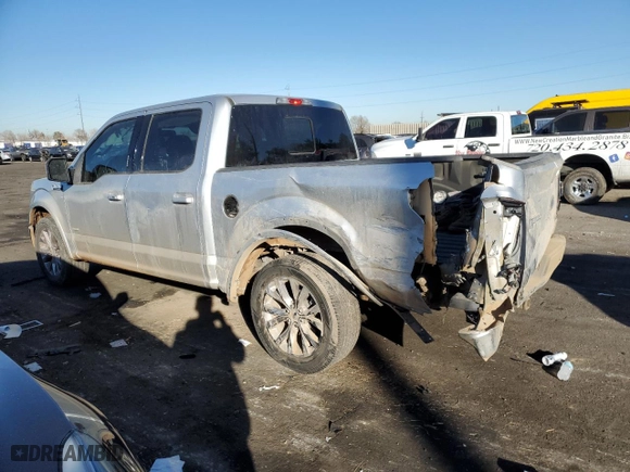 2015 Ford F-150 XL with VIN 1FTEW1CP8FKD94993, listed as a Copart auction lot 43056075 with 139,796 mi miles and Salvage Title. Bid and sale history available at carsss.com. Image 2.