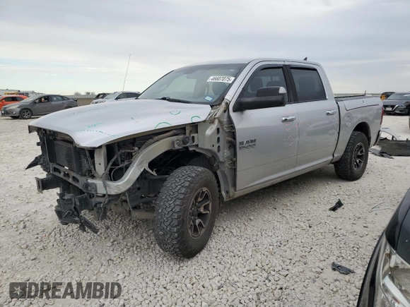 2016 Ram 1500 Big Horn with VIN 1C6RR6LM3GS304704, listed as a Copart auction lot 46607075 with 258,164 mi miles and Salvage Title. Bid and sale history available at carsss.com. Image 1.