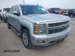 2014 Chevrolet Silverado 1500 LTZ with VIN 3GCUKSEC9EG228849, listed as a IAAI auction lot 41940320 with 165,630 mi miles. Bid and sale history available at carsss.com. Image 1.