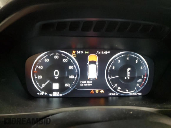 2020 Volvo XC90 Momentum with VIN YV4102PK7L1607869, listed as a Copart auction lot 47027685 with 48,018 mi miles and Salvage Title. Bid and sale history available at carsss.com. Image 9.