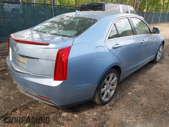 2013 Cadillac ATS with VIN 1G6AA5RA7D0141165, listed as a IAAI auction lot 42146986 with 127,688 mi miles and . Bid and sale history available at DreamBid. Image 4.