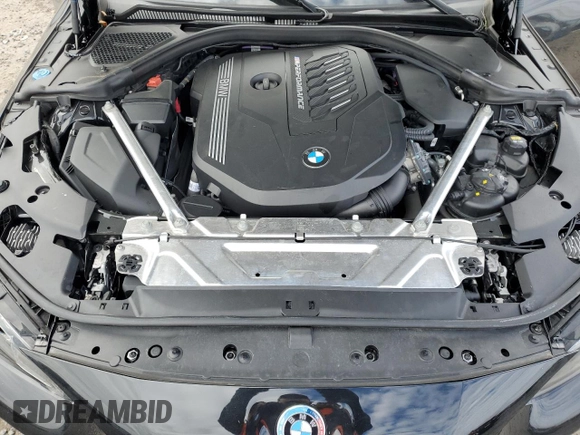 2021 BMW 4 Series M440i xDrive with VIN WBA13AR06MCF77172, listed as a Copart auction lot 47683065 with Not Provided miles and Salvage Title. Bid and sale history available at DreamBid. Image 13.