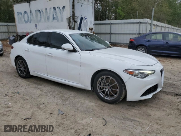 2017 Alfa Romeo Giulia with VIN ZARFAEBN4H7545818, listed as a Copart auction lot 49993395 with 79,889 mi miles and Clean Title. Bid and sale history available at carsss.com. Image 4.