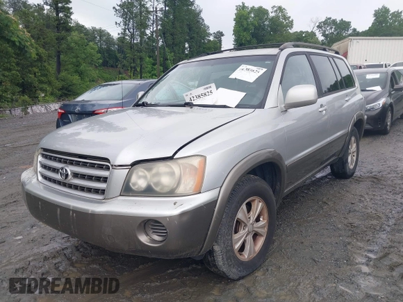 2001 Toyota Highlander z VIN JTEGD21A910016958, wystawiony jako IAAI lot #42385825 z przebiegiem 243 658 mil mil oraz . Historia ofert i sprzedaży dostępna na DreamBid. Obrazek 2.