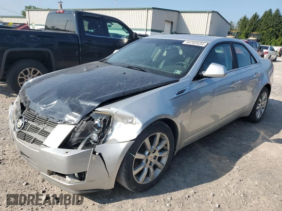 2009 Cadillac CTS RWD w/1SB with VIN 1G6DU57V290168999, listed as a Copart auction lot 64703434 with 201,883 mi miles and Salvage Title. Bid and sale history available at carsss.com. Image 1.