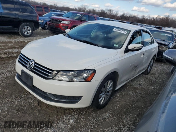 2012 Volkswagen Passat S with VIN 1VWAP7A36CC016432, listed as a Copart auction lot 82364874 with Not provided miles and Salvage title. Bid and sale history available at DreamBid. Image 1.