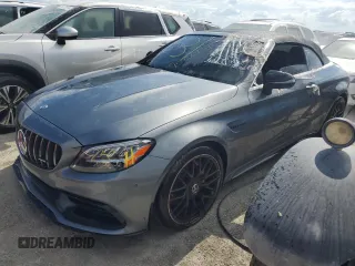 2021 Mercedes-Benz C with VIN W1KWK8GB0MG052113, listed as a Copart auction lot 75850224 with Not provided miles and Salvage title. Bid and sale history available at DreamBid. Image 1.