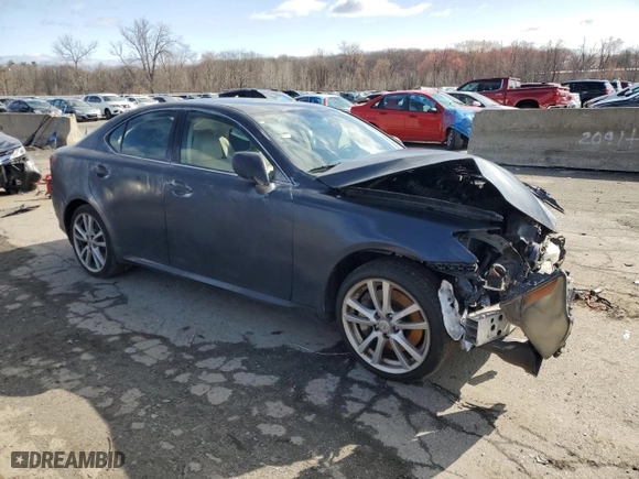 2006 Lexus IS 350 Auto with VIN JTHBE262165005846, listed as a Copart auction lot 50861105 with 98,315 mi miles and Salvage Title. Bid and sale history available at carsss.com. Image 4.