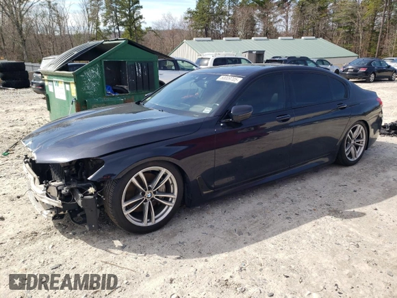 2019 BMW 7 Series 740i xDrive с VIN WBA7E4C51KGV70305, выставлен на аукционе Copart как лот 50009705 с пробегом 129 427 миль миль и Списание • Salvage title. История ставок и продаж доступна на DreamBid. Изображение 1.