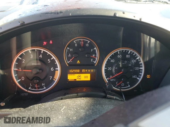 2011 Nissan Titan SV with VIN 1N6BA0ED8BN300633, listed as a Copart auction lot 48545885 with 102,998 mi miles and Salvage Title. Bid and sale history available at DreamBid. Image 9.