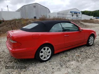 2002 Mercedes-Benz CLK 320/430 with VIN WDBLK65G02T114516, listed as a Copart auction lot 70672914 with 51,844 mi miles and Salvage Title. Bid and sale history available at DreamBid. Image 3.