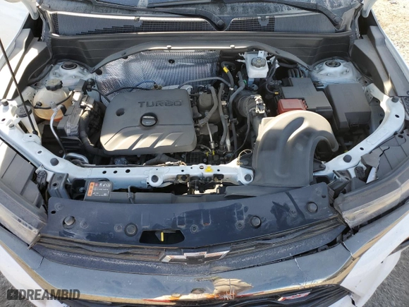 2021 Chevrolet TrailBlazer RS with VIN KL79MTSL5MB164095, listed as a Copart auction lot 85916384 with 71,109 mi miles and Salvage Title. Bid and sale history available at carsss.com. Image 14.