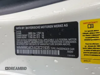 2016 MINI Convertible S с VIN WMWWG9C54G3C21935, выставлен на аукционе Copart как лот 49302455 с пробегом 63 579 миль миль и Списание • Salvage title. История ставок и продаж доступна на DreamBid. Изображение 13.