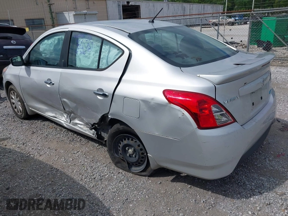 2016 Nissan Versa S Plus with VIN 3N1CN7AP1GL873825, listed as a IAAI auction lot 42020331 with 132,390 mi miles. Bid and sale history available at carsss.com. Image 3.