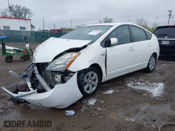 2007 Toyota Prius with VIN JTDKB20U373294200, listed as a IAAI auction lot 41990060 with 117,924 mi miles. Bid and sale history available at carsss.com. Image 2.