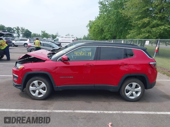 2018 Jeep Compass Latitude с VIN 3C4NJDBB7JT223360, выставлен на аукционе IAAI как лот 42406279 с пробегом 15 410 миль миль и . История ставок и продаж доступна на DreamBid. Изображение 14.