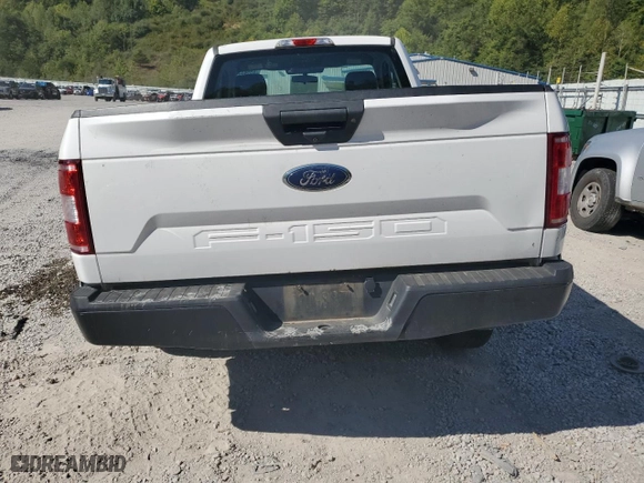 2018 Ford F-150 XL with VIN 1FTMF1EB7JKD31003, listed as a Copart auction lot 69583394 with 45,856 mi miles and Salvage Title. Bid and sale history available at carsss.com. Image 10.
