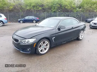 2015 BMW 4 Series 435i with VIN WBA3T3C57FP738517, listed as a IAAI auction lot 41975696 with 61,140 mi miles and . Bid and sale history available at carsss.com. Image 18.