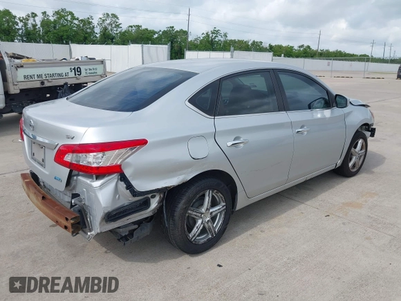2013 Nissan Sentra S with VIN 3N1AB7AP4DL730069, listed as a IAAI auction lot 42142137 with 173,379 mi miles and . Bid and sale history available at DreamBid. Image 4.
