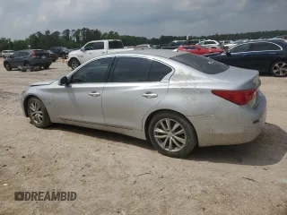 2015 Infiniti Q50 Premium with VIN JN1BV7AP3FM335854, listed as a Copart auction lot 54304345 with 114,416 mi miles and Clean Title. Bid and sale history available at carsss.com. Image 2.