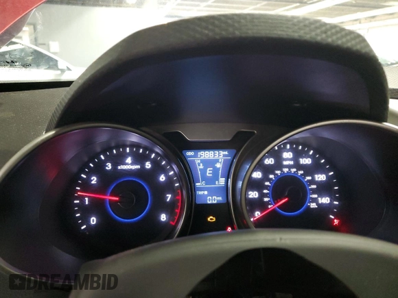 2013 Hyundai Veloster w/Black Int with VIN KMHTC6AD1DU130078, listed as a Copart auction lot 64763895 with 198,833 mi miles and Clean title. Bid and sale history available at DreamBid. Image 9.