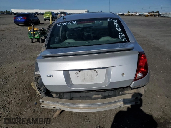 2007 Saturn ION ION 3 z VIN 1G8AL55F07Z124663, wystawiony jako Copart lot #55306995 z przebiegiem 153 112 mil mil oraz Szkoda całkowita • Salvage title. Historia ofert i sprzedaży dostępna na DreamBid. Obrazek 6.
