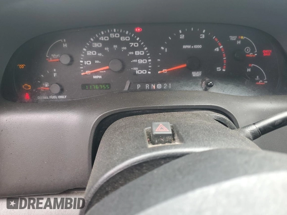 2003 Ford F-350 XL with VIN 1FTWW33F53EA72524, listed as a Copart auction lot 54258075 with 1,176,755 mi miles and Clean Title. Bid and sale history available at DreamBid. Image 9.