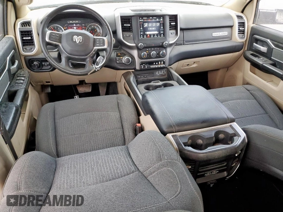 2020 Ram 2500 Big Horn с VIN 3C6UR5DJ9KG645260, выставлен на аукционе Copart как лот 61602825 с пробегом 44 409 миль миль и Списание • Salvage title. История ставок и продаж доступна на DreamBid. Изображение 8.