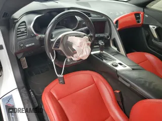 2019 Chevrolet Corvette Grand Sport 1LT with VIN 1G1YW2D74K5113002, listed as a Copart auction lot 63511015 with Not provided miles and Salvage title. Bid and sale history available at DreamBid. Image 8.