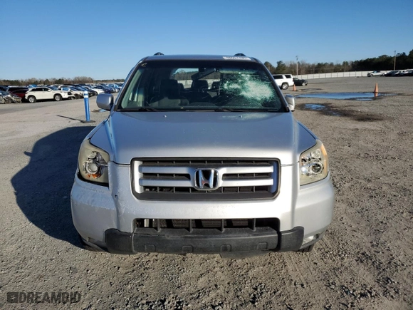 2006 Honda Pilot EX-L with RES with VIN 5FNYF18606B026916, listed as a Copart auction lot 48007495 with 255,810 mi miles and Salvage Title. Bid and sale history available at carsss.com. Image 5.