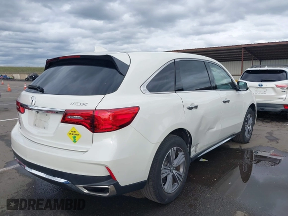 2019 Acura MDX with VIN 5J8YD3H36KL010655, listed as a IAAI auction lot 41500980 with 68,421 mi miles and . Bid and sale history available at DreamBid. Image 4.