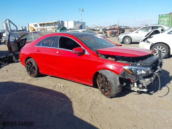 2018 Mercedes-Benz CLA with VIN WDDSJ4GB5JN520810, listed as a IAAI auction lot 40766094 with NaN miles. Bid and sale history available at carsss.com. Image 12.