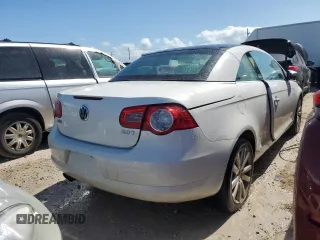 2011 Volkswagen Eos Komfort with VIN WVWBW7AH8BV004338, listed as a Copart auction lot 76603584 with Not Provided miles and Non Repairable. Bid and sale history available at DreamBid. Image 3.