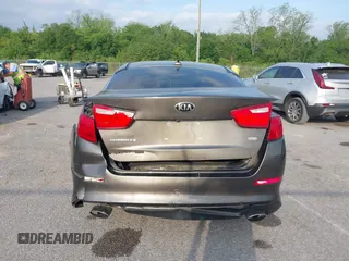 2014 Kia Optima LX with VIN 5XXGM4A73EG300966, listed as a IAAI auction lot 42048798 with 110,478 mi miles. Bid and sale history available at carsss.com. Image 6.