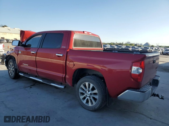 2017 Toyota Tundra 2WD Limited with VIN 5TFFW5F16HX216492, listed as a Copart auction lot 81292404 with 0 mi miles and Salvage Title. Bid and sale history available at carsss.com. Image 2.