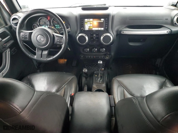 2016 Jeep Wrangler Unlimited Sahara with VIN 1C4HJWEG8GL161276, listed as a Copart auction lot 44392575 with 104,708 mi miles and Salvage Title. Bid and sale history available at carsss.com. Image 8.