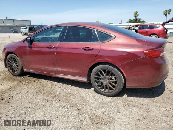 2015 Chrysler 200 Limited z VIN 1C3CCCAB1FN672445, wystawiony jako Copart lot #56657675 z przebiegiem 188 466 mil mil oraz Szkoda całkowita • Salvage title. Historia ofert i sprzedaży dostępna na DreamBid. Obrazek 2.