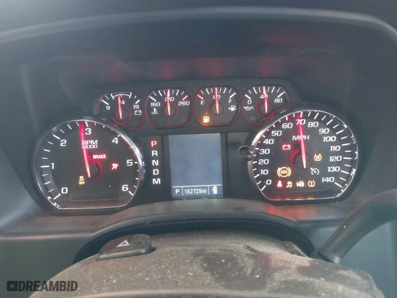 2015 Chevrolet Silverado 1500 Work Truck with VIN 1GCVKPEC1FZ401637, listed as a IAAI auction lot 41750460 with 162,729 mi miles. Bid and sale history available at carsss.com. Image 7.