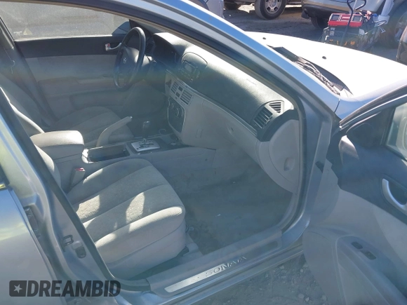 2006 Hyundai Sonata GLS with VIN 5NPEU46F16H070728, listed as a IAAI auction lot 41633285 with 263,251 mi miles and . Bid and sale history available at DreamBid. Image 5.