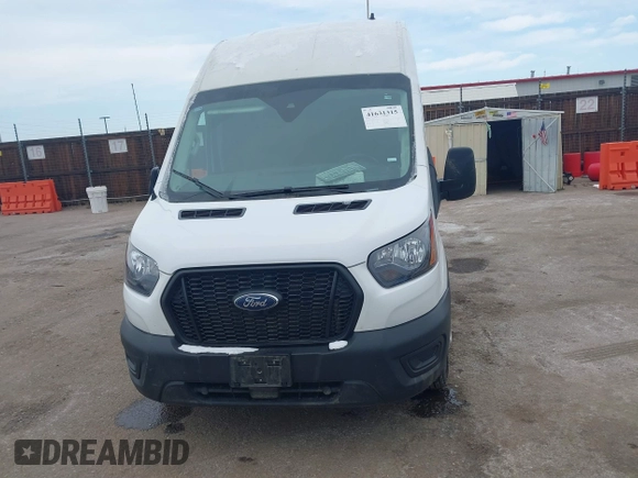 2023 Ford Transit Cargo with VIN 1FTBR2X87PKA51211, listed as a IAAI auction lot 41631315 with 42,688 mi miles and . Bid and sale history available at DreamBid. Image 12.