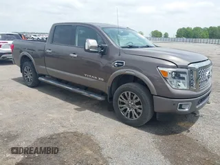 2016 Nissan Titan SL z VIN 1N6BA1F48GN510113, wystawiony jako IAAI lot #42252271 z przebiegiem 58 691 mil mil oraz . Historia ofert i sprzedaży dostępna na DreamBid. Obrazek 1.