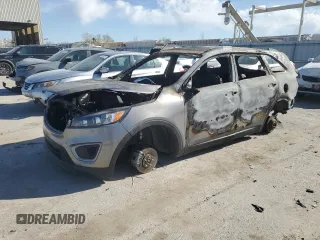 2016 Kia Sorento LX with VIN 5XYPG4A31GG050758, listed as a Copart auction lot 52595005 with Not Provided miles and Non Repairable. Bid and sale history available at DreamBid. Image 1.