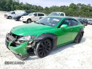 2007 Lexus IS 250 with VIN JTHBK262672057422, listed as a Copart auction lot 62567635 with 129,103 mi miles and Clean title. Bid and sale history available at DreamBid. Image 1.